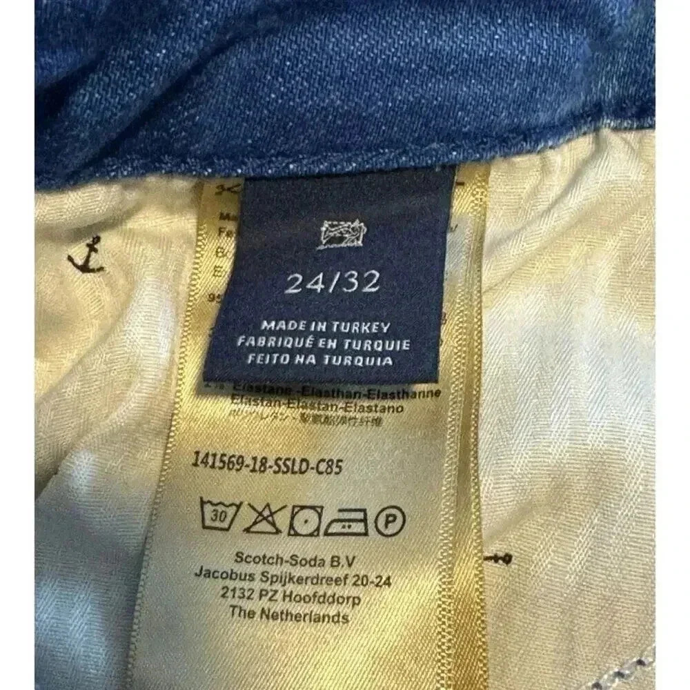 NEW Scotch & Soda Women’s Size 0 (24/32) La Parisienne Skinny Jeans NWT - Picture 3 of 8